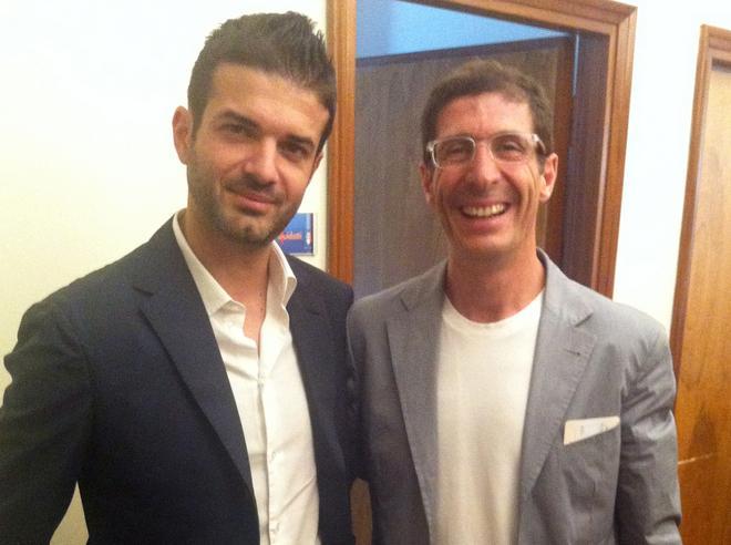Roberto Baggio nella Soccer School di Bacconi 