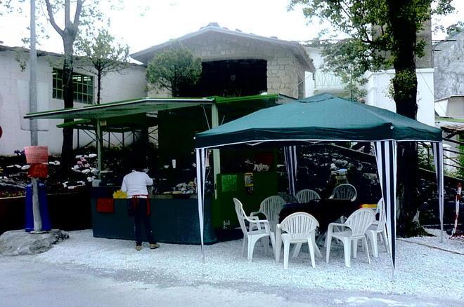 Panini davanti alla Madonna 