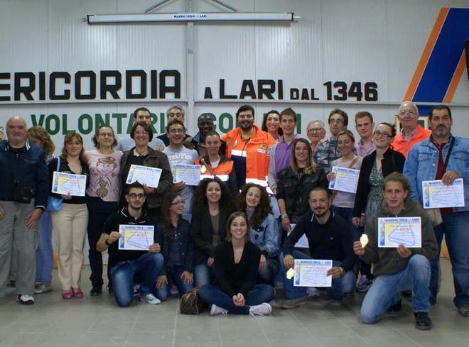 Lari, attestati ai nuovi volontari 
