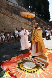 Infiorata di Cerreto ecco i tredici artisti 