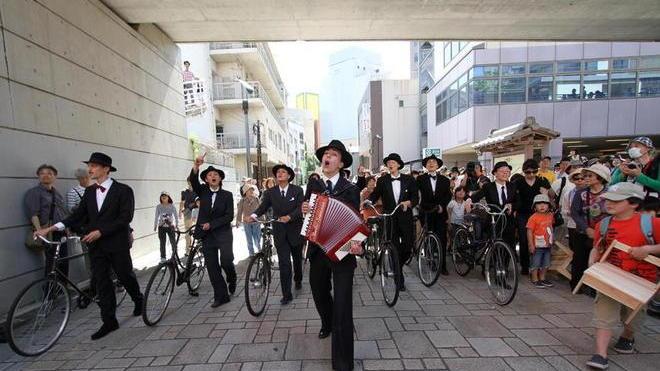 Da Pontedera le acrobazie in bici che hanno attraversato in Giappone