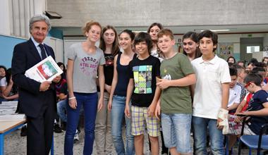 Scuole Bartolena, consegnato il Quaderno del Risorgimento 