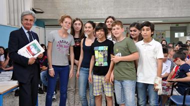 Scuole Bartolena, consegnato il Quaderno del Risorgimento