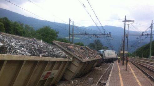Treno merci deraglia a Bressanone, forse ha ceduto l’asse