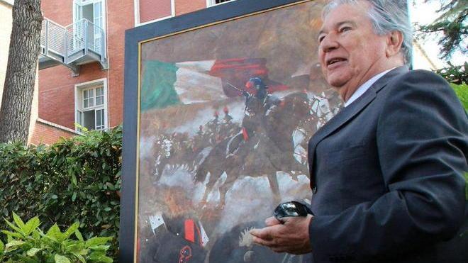 Il pittore Franco Sumberaz dona un’opera