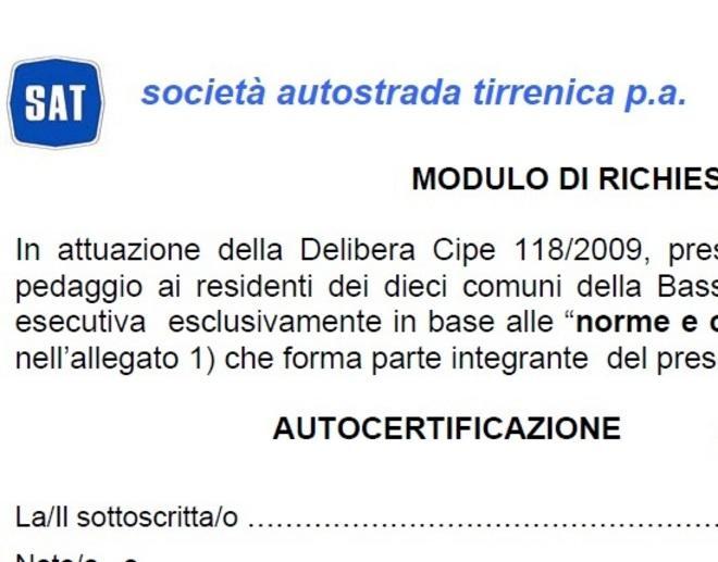 Vale per i residenti di 10 comuni