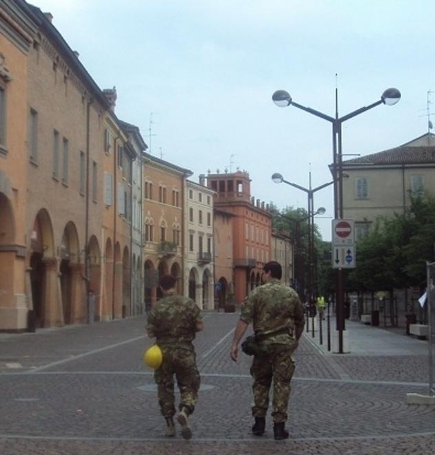 Il centro storico di Carpi prova a riaprire 