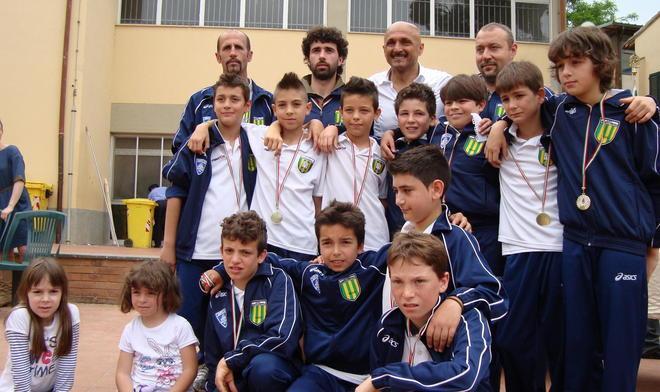 Spalletti premia i pulcini del Montespertoli
