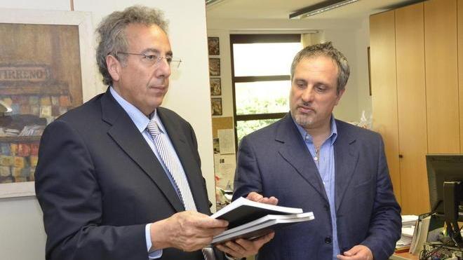 Il prefetto Valentini in visita alla redazione