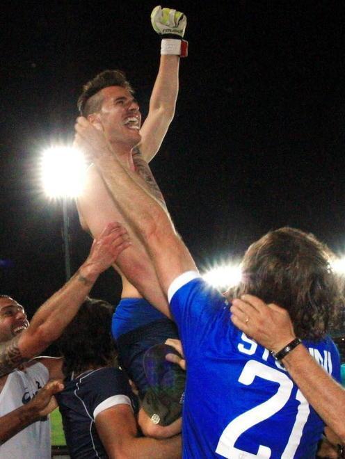 È Dossena l’eroe del popolo azzurro 