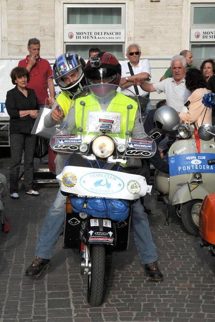 Con la Vespa fino a Capo Nord 