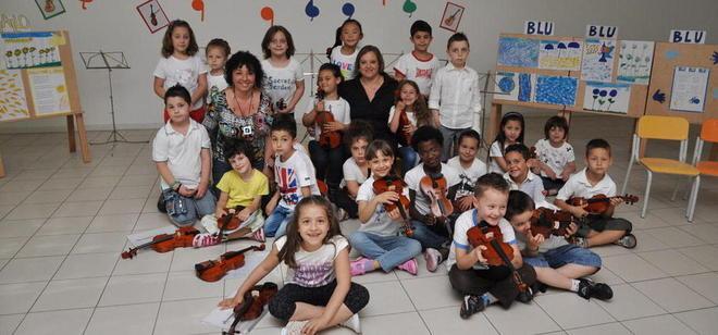 Note di violino e chitarra alle Guerrazzi 