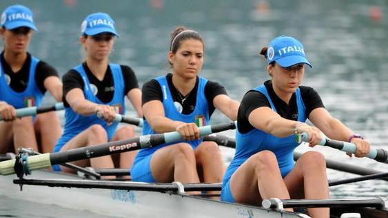 Sandra Celoni “europea” nell’armo quattro senza