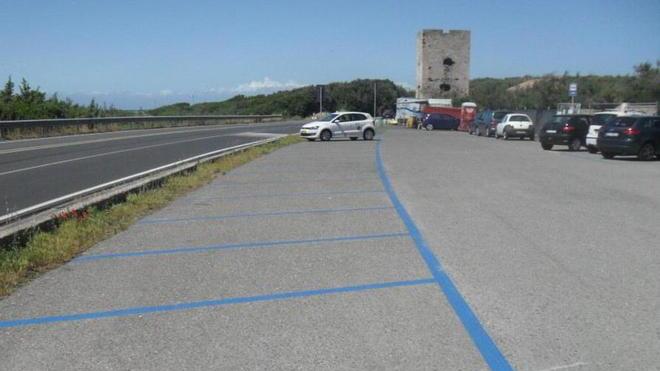 Principessa, parcheggi deserti