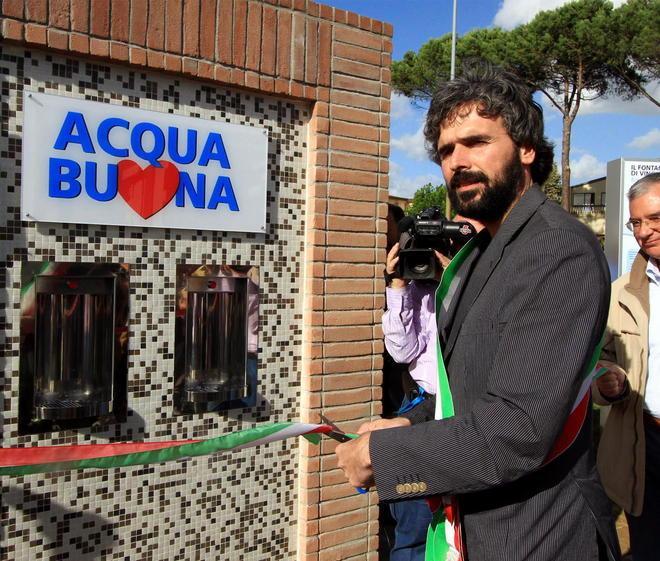 In funzione il fontanello nel parco dei Mille