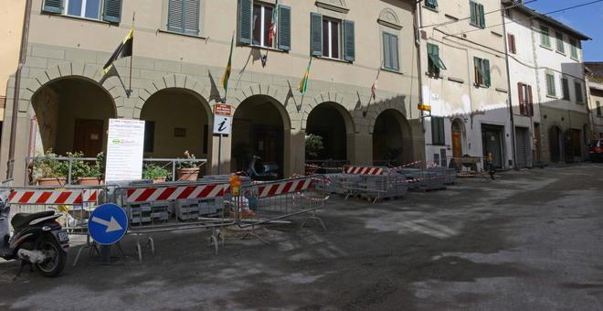 Sott’accusa i lavori nel centro di Montopoli 