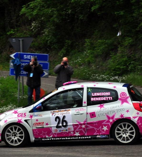 La “famiglia da corsa” Matteucci-Lencioni al Rally Alta Valdicecina