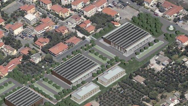 Negozi, 34 appartamenti e il PalaPalio