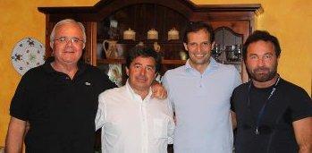 Allegri a cena a Pescia Fiorentina