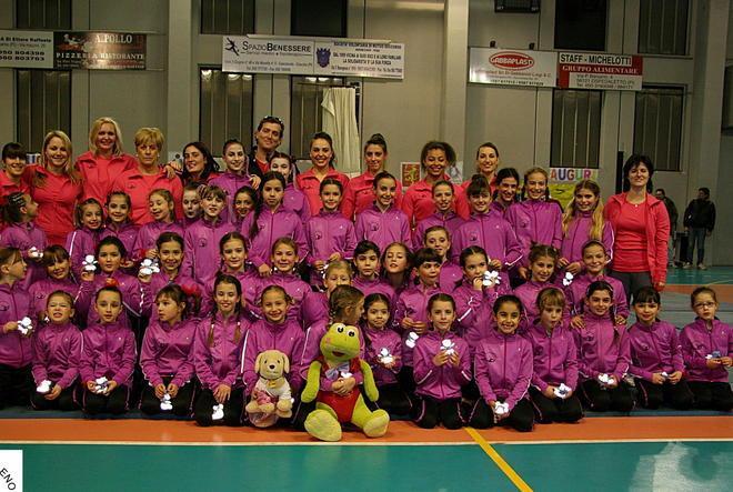 Festa per l’associazione ginnica Arcobaleno