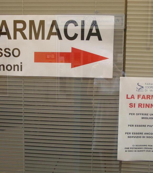 Lavori in farmacia Dipendente chiama il 112 