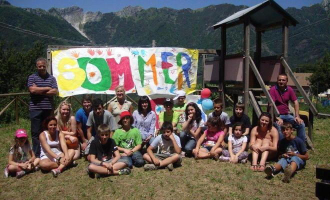 English summer camp ad Azzano