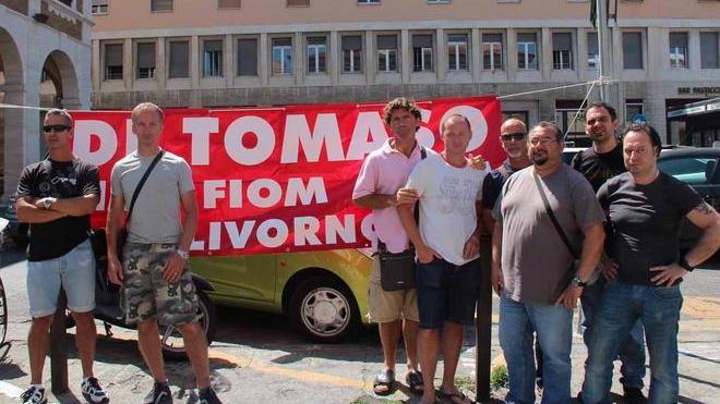 De Tomaso, presidio davanti al Comune