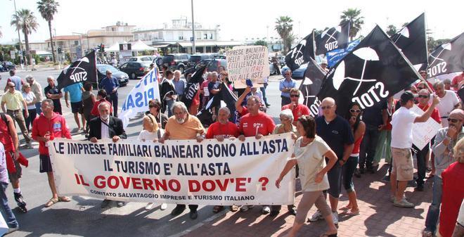 Decreto (con aste) per gli stabilimenti 