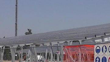 Parco fotovoltaico al Politeama, vicino il taglio del nastro