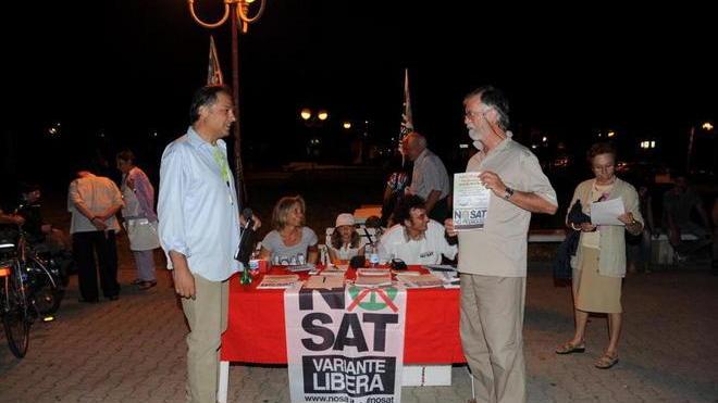 I No Sat in piazza Carducci: il 30 tutti a bloccare l’Aurelia