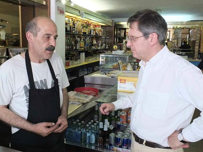 Il sindaco dice grazie al barista Sopralluogo del nuovo questore