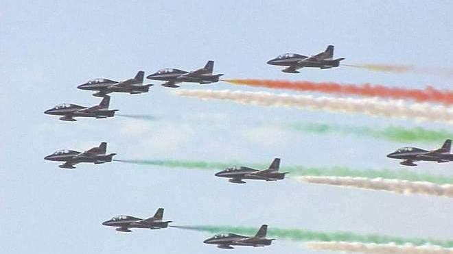 Bagni vietati per le Frecce Tricolori