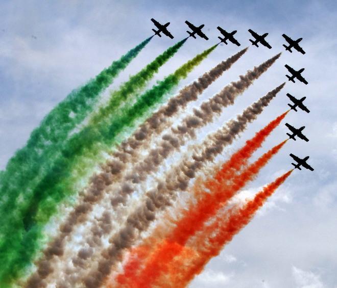 Frecce Tricolori in diretta Tv 