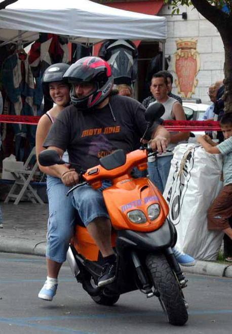 Scooter in gara oggi nella singolare GimkaMarina