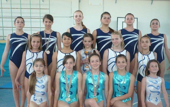 Nove giovani atlete del Gym Planet sul podio ai nazionali