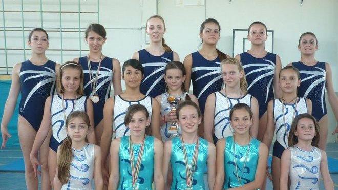 Nove giovani atlete del Gym Planet sul podio ai nazionali