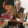 Botero inaugurerà la mostra fra feste e grandi cene in città 