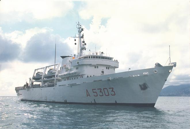 Fusti tossici, arriva una nave della Marina Militare 