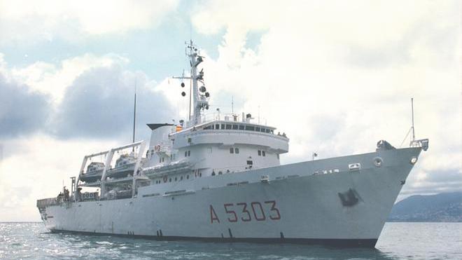 Fusti tossici, arriva una nave della Marina Militare