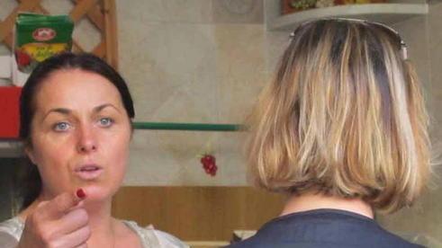 Respirava ancora s’è spenta fra le mie braccia
