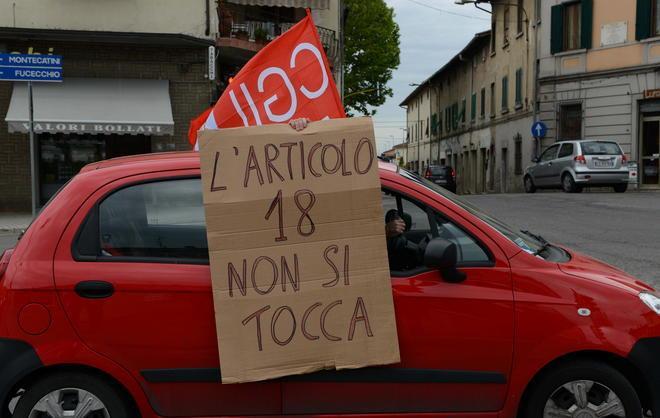 Oggi sciopero contro la riforma del lavoro 