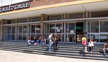 Gabbiano intrappolato all’Iti durante&nbsp;gli esami di&nbsp;maturità 