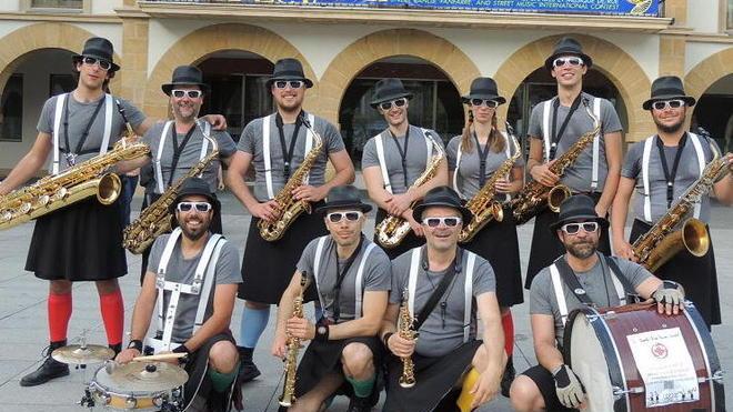 La migliore street band europea