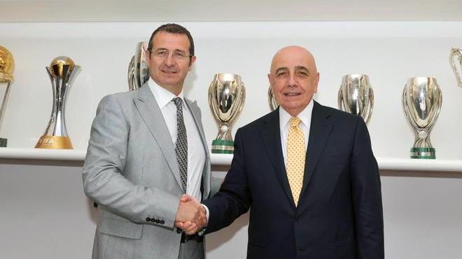 Il verde dei rossoneri è firmato Giorgio Tesi Group