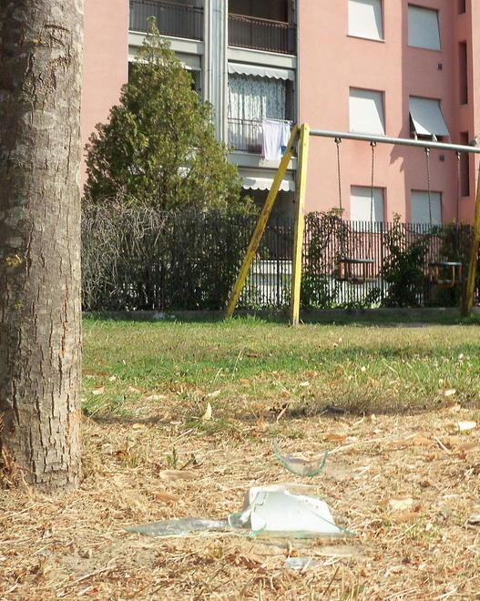In degrado il parco della Camilla 