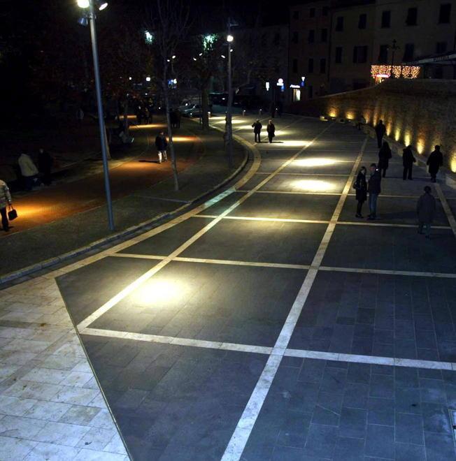 La prima notte del Palio nel centro di Castello 