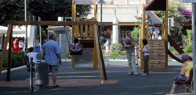 Luci, aiuole e giochi una nuova stagione per piazza Pellerano 