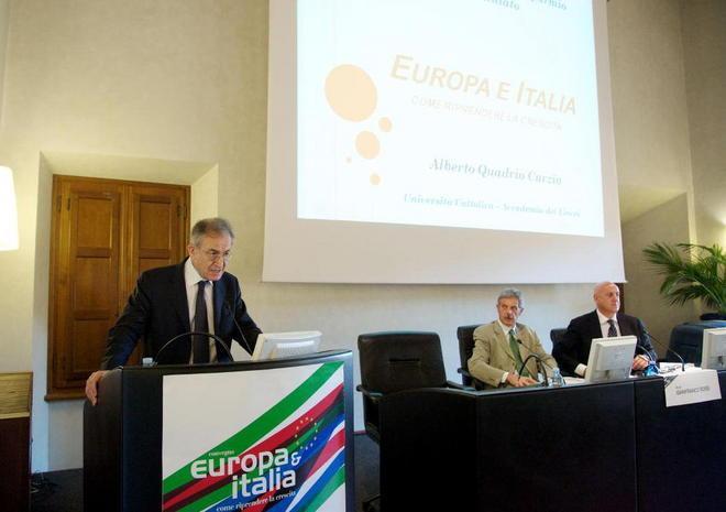 Lezione di Quadrio Curzio, l’economia oltre la crisi