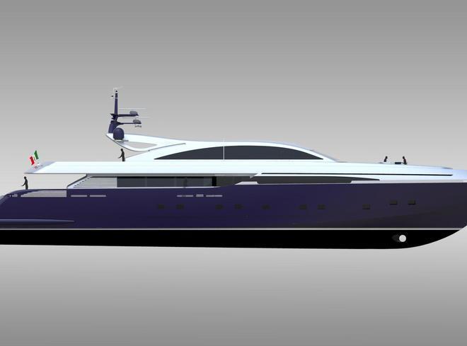 Yacht da 50 metri con 11 stanze e palestra 