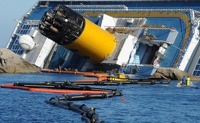 Recupero della Concordia, quattro imprese coinvolte 